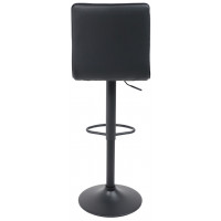 Стул барный AksHome DARSY (Дарси) экокожа черный/черный купить в Минске