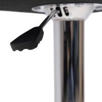 Стул барный AksHome DARSY (Дарси) экокожа черный/хром купить в Минске