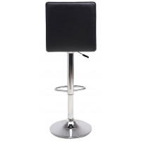 Стул барный AksHome DARSY (Дарси) экокожа черный/хром купить в Минске