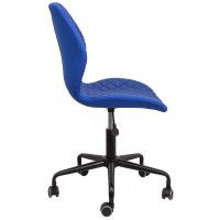 Кресло AksHome Delfin (Дельфин) ECO/ткань синий купить в Минске