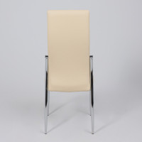 Стул AksHome DENVER (Денвер) экокожа бежевый TP12/хром купить в Минске Стул AksHome DENVER (Денвер) экокожа бежевый TP12/хром купить в Минске