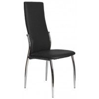 Стул AksHome DENVER (Денвер) черный / хром