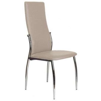 Стул AksHome DENVER (Денвер) капучино / хром купить в Минске