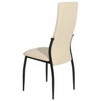 Стул AksHome DENVER (Денвер) кремовый / черный купить в Минске