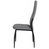 Стул AksHome DENVER (Денвер) серый / черный купить в Минске