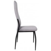 Стул AksHome DENVER (Денвер) светло-серый велюр / черный купить в Минске Стул AksHome DENVER (Денвер) светло-серый велюр / черный купить в Минске