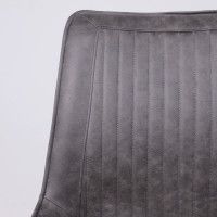 Стул AksHome Devis винтажный серый Dallas-003/черный купить в Минске