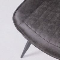 Стул AksHome Devis винтажный серый Dallas-003/черный купить в Минске