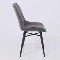 Стул AksHome Devis винтажный серый Dallas-003/черный купить в Минске