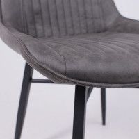 Стул AksHome Devis винтажный серый Dallas-003/черный купить в Минске