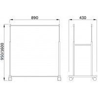 Стойка для одежды DIANA (Диана) черная купить в Минске Стойка для одежды DIANA (Диана) черная купить в Минске