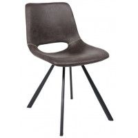 Стул AksHome DILAN (Дилан) графит/черный