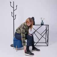 Вешалка AksHome Dinara (Динара) черная купить в Минске