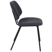 Стул AksHome DIXIE (Дикси) темно-серая ткань/черный купить в Минске Стул AksHome DIXIE (Дикси) темно-серая ткань/черный купить в Минске