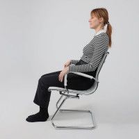 Кресло AksHome DUNE экокожа белый купить в Минске