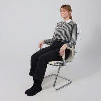 Кресло AksHome DUNE экокожа кремовый купить в Минске