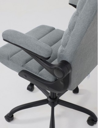 Кресло AksHome DUNE (Дюна) ткань серый