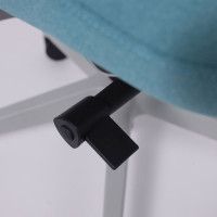 Кресло AksHome DYNAMIC (Динамик) светло-серая сетка+ бирюзовая ткань/серый полиамид купить в Минске