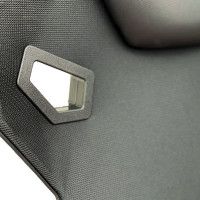 Кресло поворотное AksHome DYNAMIT (Динамит) экокожа/ткань-сетка черный+красный купить в Минске