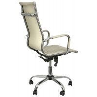 Кресло AksHome Elegance (Элеганс) New Eco светло-бежевый купить в Минске