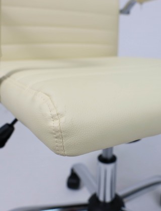 Кресло AksHome Elegance (Элеганс) Light Eco кремовый