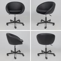 Кресло AksHome Elena (Елена) Eco черный купить в Минске