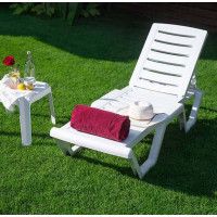 Шезлонг Элластик белый купить в Минске