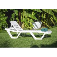 Шезлонг Элластик белый купить в Минске
