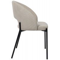 Стул AksHome ELSA (Эльза) капучино велюр Fjord27/черный купить в Минске Стул AksHome ELSA (Эльза) капучино велюр Fjord27/черный купить в Минске