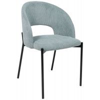 Стул AksHome ELSA (Эльза) мятный велюр Fjord 74/черный