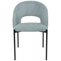 Стул AksHome ELSA (Эльза) мятный велюр Fjord 74/черный купить в Минске