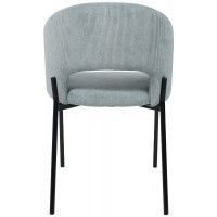 Стул AksHome ELSA (Эльза) мятный велюр Fjord 74/черный купить в Минске