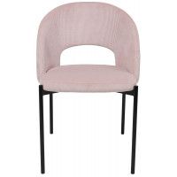 Стул AksHome ELSA (Эльза) розовый велюр Fjord 91/черный купить в Минске Стул AksHome ELSA (Эльза) розовый велюр Fjord 91/черный купить в Минске