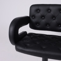 Стул барный Akshome ELTON (Элтон) экокожа черный/черный купить в Минске Стул барный Akshome ELTON (Элтон) экокожа черный/черный купить в Минске