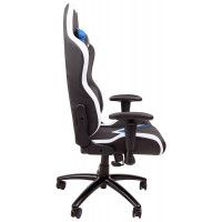 Кресло AksHome ERAGON ECO черный/белый/синий купить в Минске