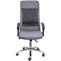 Кресло AksHome Ergo (Эрго) серый/черный купить в Минске
