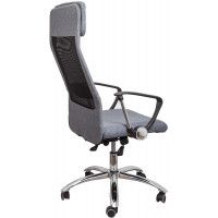 Кресло AksHome Ergo (Эрго) серый/черный купить в Минске