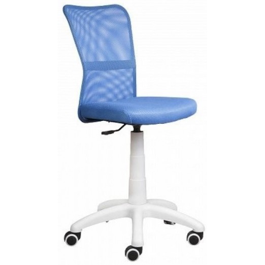 Кресло AksHome EVA (ЕВА) ткань-сетка голубой (уценка 1 шт.)