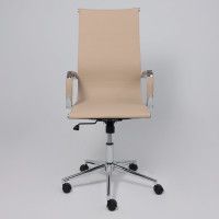 Кресло AksHome EVELIN (Эвелин) экокожа бежевый купить в Минске