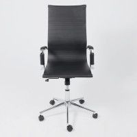 Кресло AksHome EVELIN (Эвелин) экокожа черный купить в Минске