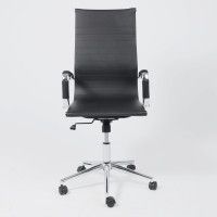 Кресло AksHome EVELIN (Эвелин) экокожа черный купить в Минске