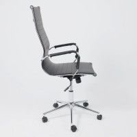 Кресло AksHome EVELIN (Эвелин) экокожа черный купить в Минске