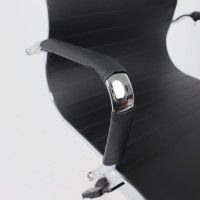 Кресло AksHome EVELIN (Эвелин) экокожа черный купить в Минске