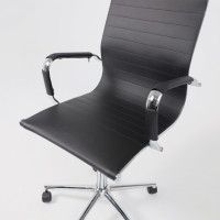 Кресло AksHome EVELIN (Эвелин) экокожа черный купить в Минске