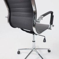 Кресло AksHome EVELIN (Эвелин) экокожа черный купить в Минске