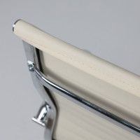 Кресло AksHome EVELIN (Эвелин) экокожа кремовый купить в Минске