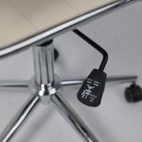 Кресло AksHome EVELIN (Эвелин) экокожа кремовый купить в Минске