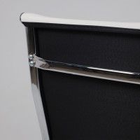 Кресло AksHome EVELIN (Эвелин) экокожа белый купить в Минске