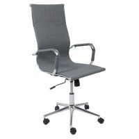 Кресло AksHome EVELIN (Эвелин) ткань серый