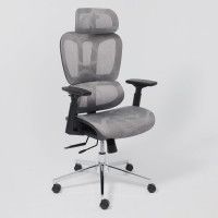 Кресло Akshome Expert (Эксперт) серый купить в Минске